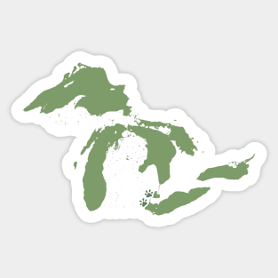 Michigan Art Sticker